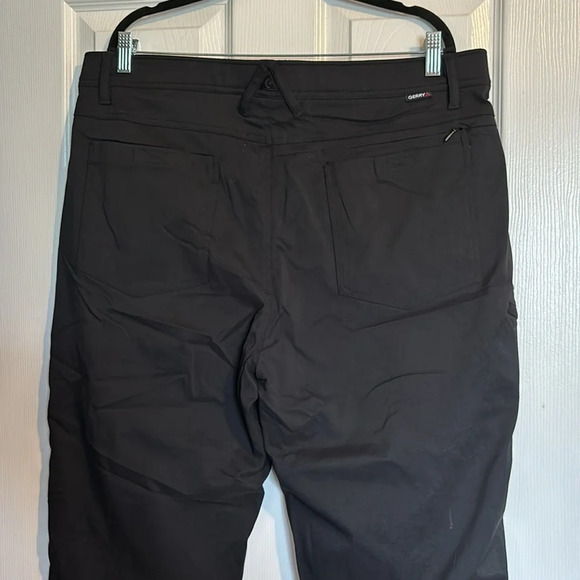 Gerry men’s black nylon blend fleece lined tech pants size 38 - Picture 7 of 12